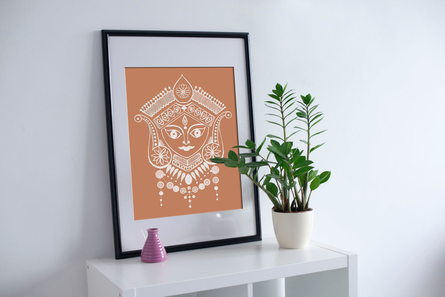 Folk Art | Goddess Kali | Terracotta Collection | India Artwork