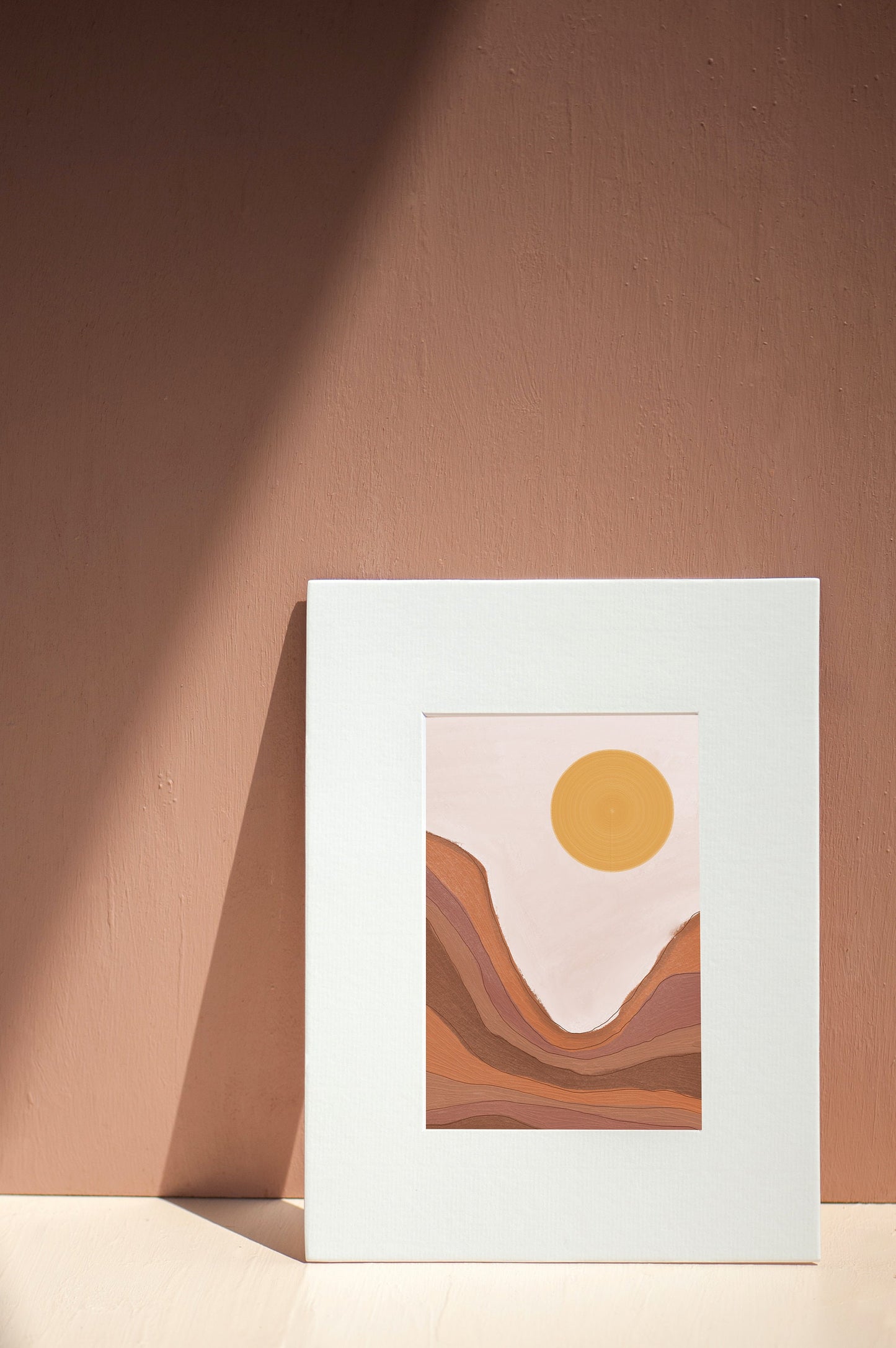Boho Art | Sunrise | Terracotta Collection