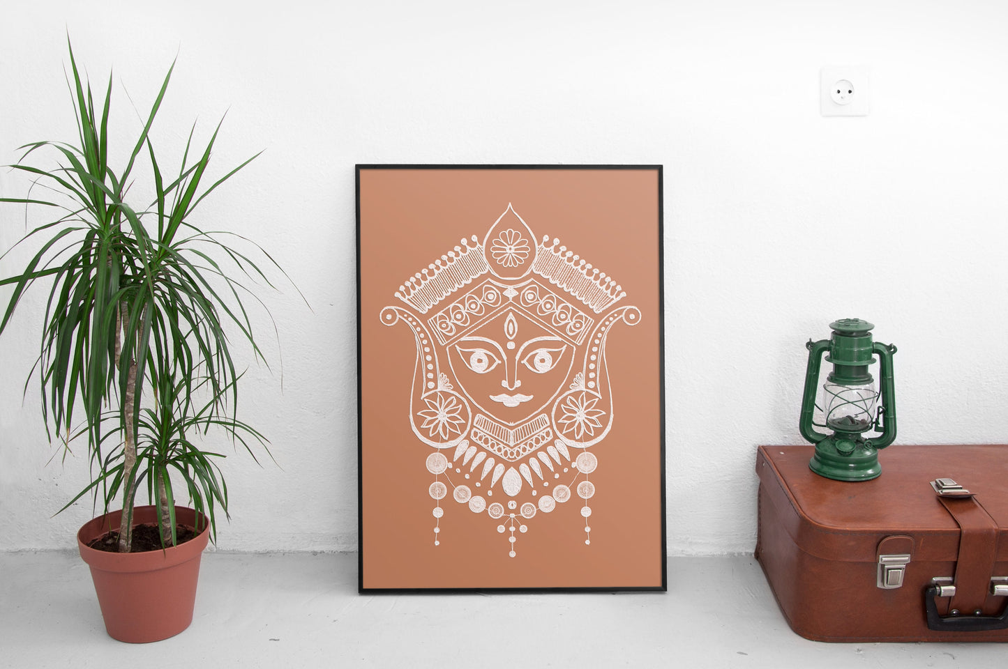 Folk Art | Goddess Kali | Terracotta Collection | India Artwork