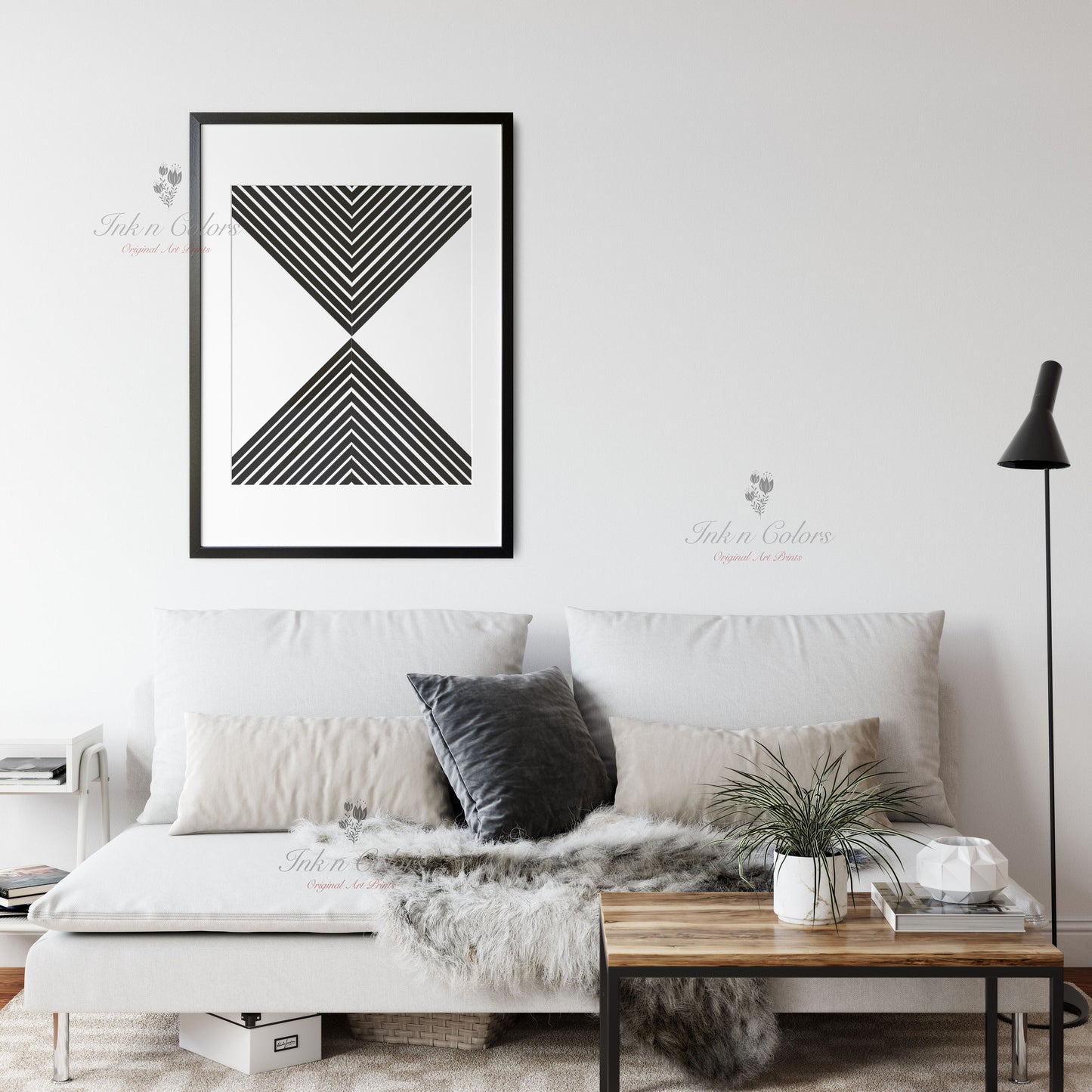 Alphabet X |  A-Z prints | Line Art Collection | Minimalist Art