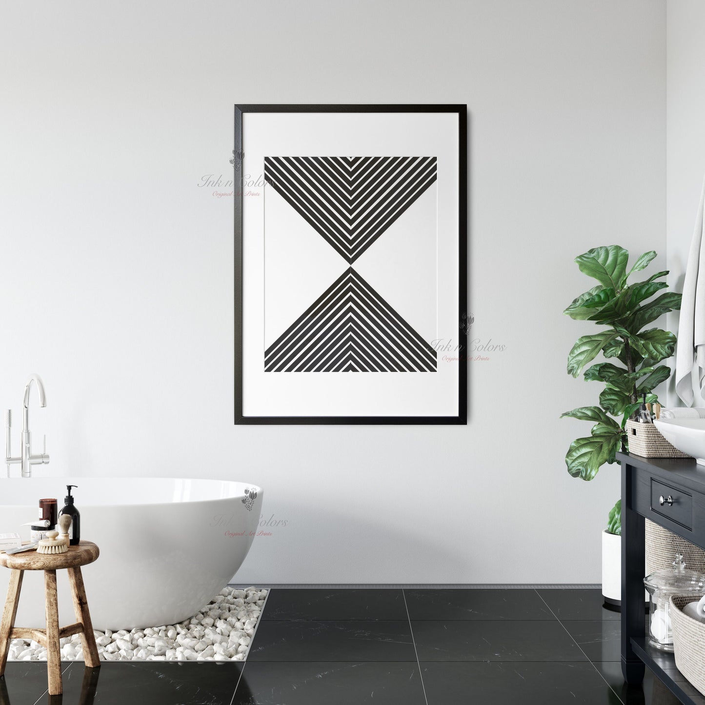 Alphabet X |  A-Z prints | Line Art Collection | Minimalist Art