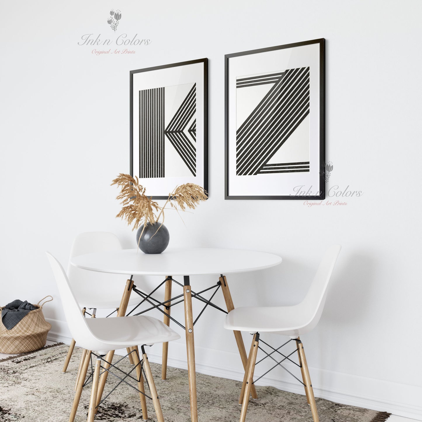 Alphabet Z |  A-Z prints | Line Art Collection | Minimalist Art